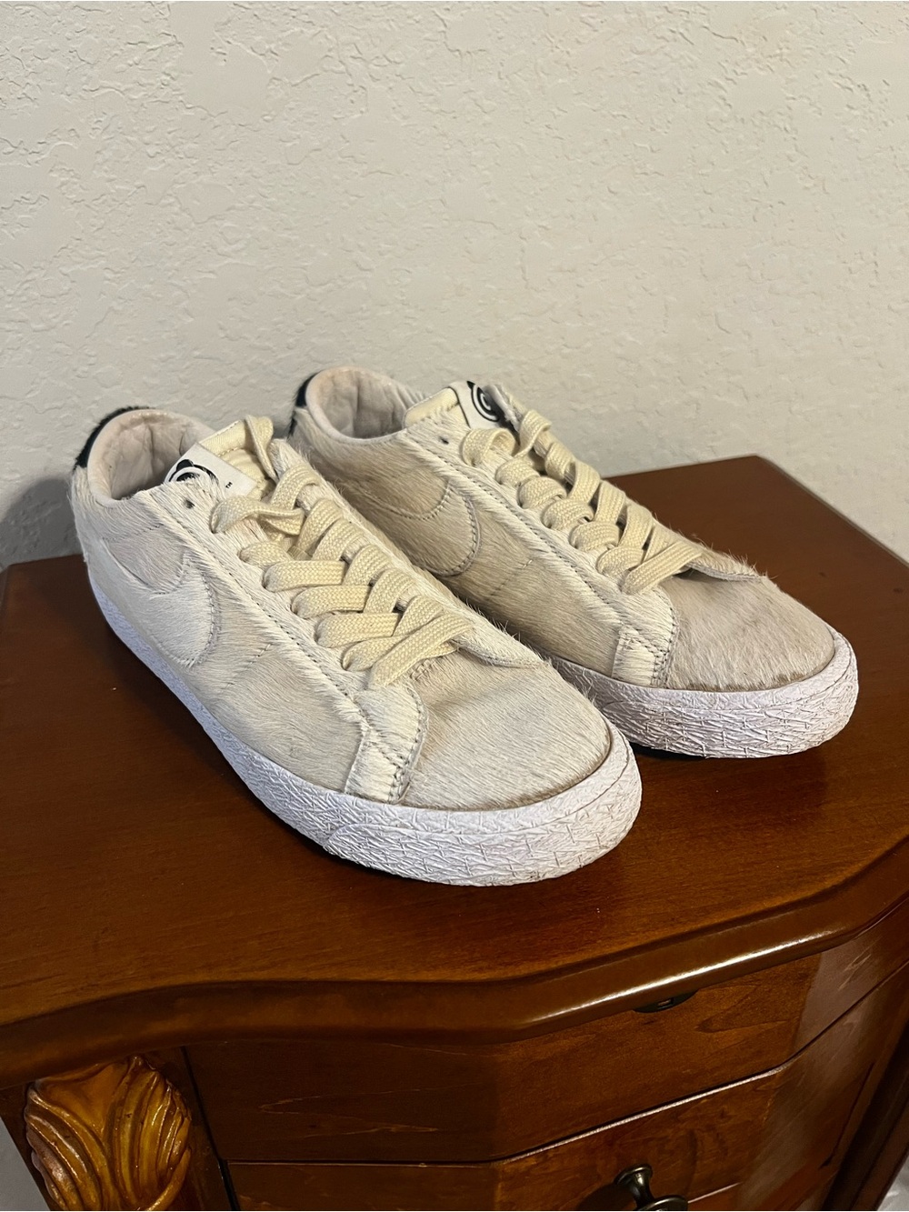 Nike SB Blazer Low x Medicom Toy "BE@RBRICK" (2020) pony hair
